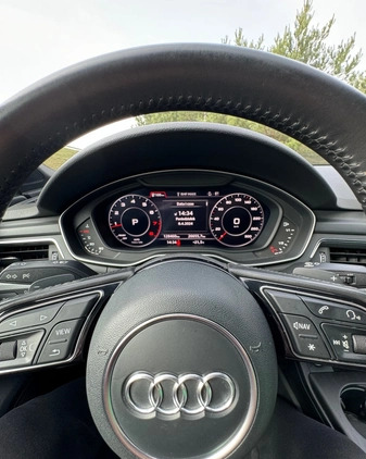 Audi A5 cena 118080 przebieg: 128500, rok produkcji 2017 z Nisko małe 379